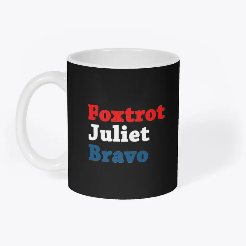 Foxtrot Juliet Bravo Red White Blue